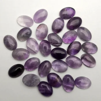 Moda naravnih vijolični kristal, kamen 13x18mm Ovalne CAB CHRYSOPRASE za nakit, Pribor kar debelo 30pcs/veliko brezplačna dostava