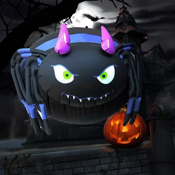 Besegad Halloween Napihljivi Pajek Visi Dekor za Dom, Center Strašijo Hiše Vrt Scary Halloween Okraski Dobave