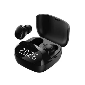 TWS 5.0 Bluetooth Slušalke Ura Zaslon Brezžične Slušalke Inear Šport Teče Slušalke šumov Slušalke za pametni telefon