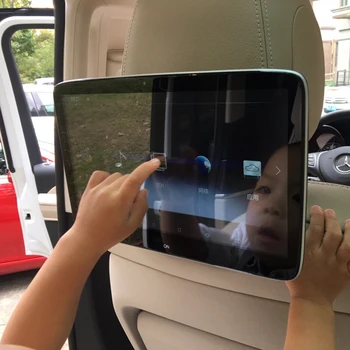 Avto TV Zaslon Android 9.0 Vzglavnik Zaslon Podporo Wifi, Bluetooth, Video Igre Za Mercedes C Razreda W205 Rear Seat Entertainment