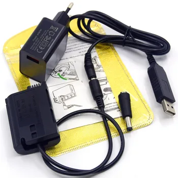 USB kabel, hitro polnjenje+EN-EL15a MB-D15 nadomestno baterijo EP-5B DC Spojnik za Nikon Z7 Z6 D7500 D7200 D850 D810 D800 D800E D750 D610
