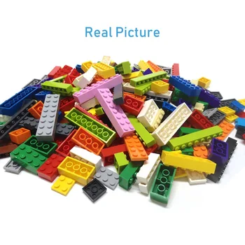 20pcs DIY gradniki Tanke Številke Opeke 2x10 Pike Izobraževalne Ustvarjalne Velikost Združljiv Z lego Plastične Igrače za Otroke
