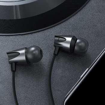 KUULAA Šport Slušalke V Ušesa Slušalke Bas Žične Slušalke 3.5 mm Jack Za iPhone 6 5 Xiaomi Samsung Telefon Huawei Fone De ouvido