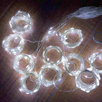 USB 5V 3m LED Star Zavese Niz Luči Božič Poroka Doma Oddaljene Svetilke Dekor Nizke Temperature s 360 Stopnja Svetlosti