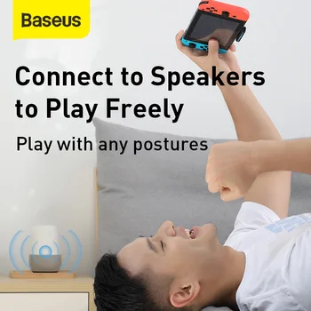 Baseus Audio Bluetooth Adapter za Nintendo Stikalo 18W Hitro Polnjenje Tip C USB Brezžični Oddajnik Bluetooth Sprejemnik Adapter