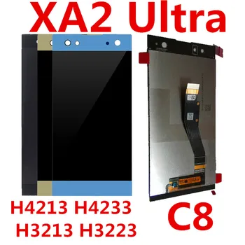 Za SONY Xperia XA2 Ultra C8 H4233 H4213 H3213 H3223 LCD-Zaslon na Dotik z Okvirjem Računalnike Zaslon LCD