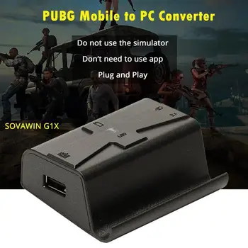 G1X PUBG Mobilne Gamepad Pubg Krmilnik za igre na Srečo Tipkovnico, Miško Android Telefon z RAČUNALNIKOM Pretvornik Adapter za iPhone