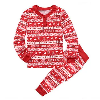 Božič Družinski Pižamo Nastavite Xmas Obleko Starš-otrok bo Ustrezala Doma Sleepwear More Baby Otroci, Oče, Mama Ujemanje Družino Obleke