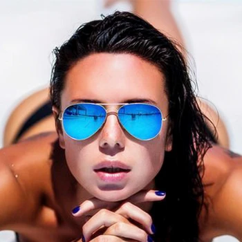 Polarizirana Sunglass Oblikovalec Luksuzne Blagovne Znamke Pilot Sončna Očala Za Ženske, Moške 2021 Trend Retro Vožnjo Sončna Očala Lady Letnik Odtenki