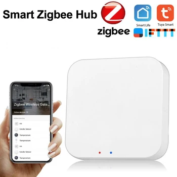 Tuya Zigbee 3.0 Smart Home Gateway Hub Brezžični WiFi Smart Home Most Krmilnik Popolnoma Združljiv Središče s Alexa googlova Domača stran