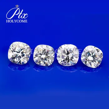 7x7mm D VVS1 2020 vroče prodaje Holycome Vroče Prodaje barve blazine cut svoboden Moissanite tovarni dobavitelja za neposredno prodajo oskrbe diamond