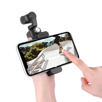 Žepni Fotoaparat Telefona Posnetek Adapter Združljiv z selfie palico stojalo za FIMI DLANI, Žep za dodatno Opremo Fotoaparata