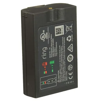 6040mah V4 Baterija Za Obroč Video Zvonec Micro USB za Polnjenje Nadgrajeno CCTV Obroč Držijo Gor Cam Šest Mesecev Napajanje