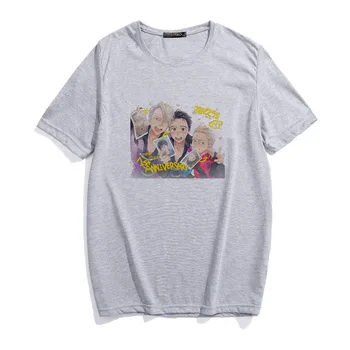 JURIJ na LEDU Japonski Anime Estetike Ženske T-shirt Kratek Rokav Poletje Ženski priložnostne Svoboden Zabavno Harajuku Modi Letnik Vrhovi