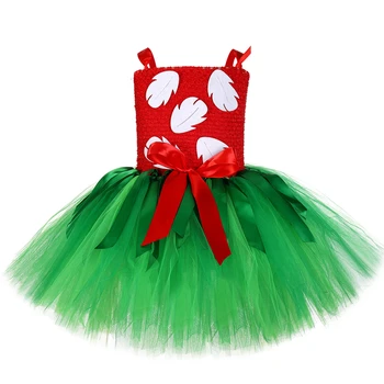 Lilo Tutu Obleko za Baby Dekle Božič Halloween Kostum Otroci Hawaiian Obleke za Dekleta Stranka Princesa Obleke z Garland