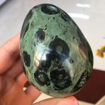 Naravni Kambaba Jasper kamna za kristalno jajce oblikovani kamni 240-260
