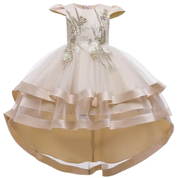Dekleta Vezene Tutu Elegantno Novo Leto Princesa Otrok Stranka Obleko Poročni Obleki Otroci Obleke za Dekleta Rojstni dan Obleke