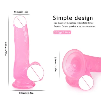 2 vrste Žensk Velike Realne Analni Vibrator Butt Plug Trak Na Umetni Penis Sesalni Ne Vibrator Soft Adult Sex Igrače Za Ženske
