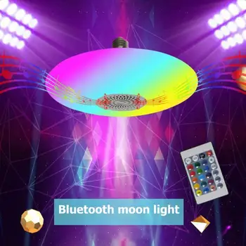 LED Stropne Luči za Prostor 30W RGB LED Stropne Svetilke za dnevno Sobo Razsvetljavo Bluetooth Glasbe Svetlobe z Daljinskim upravljalnikom