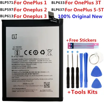 Prvotne Nadomestna Baterija Za Oneplus 1+ En plus Za OnePlus 2 3 En Plus 3 3T 5 5T Kakovosti Li-ion Baterije