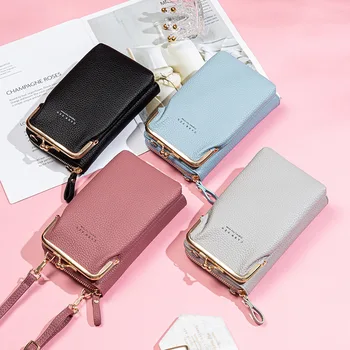 2020 nove ženske korejski modi litchi vzorec mobilni telefon vrečko iphone 12 barva poševno prehajajo ena ramenski majhno vrečko