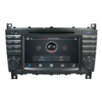 2 Din Avto DVD Predvajalnik Za Mercedes BenzC-Classs CLC W203 CLK W209 2004-2007 C200 C230 C220 C320 Radio Večpredstavnostna GPS Naviagtion