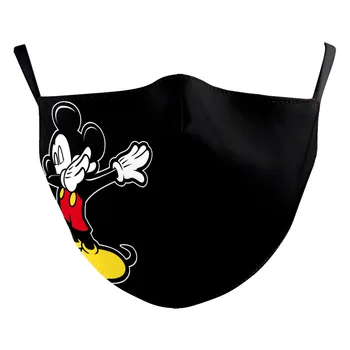 Disney Mickey Masko Otrok Masko Stroj za Večkratno uporabo Maske Proti Prahu, Pol Obraza, Ust Masko PM2.5 Meglica Dokaz s Filtri