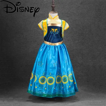 Disney Zamrznjene obleko moana Ana Elsa Otroci Princesa Sofija Stranka Kostum Cosplay Snow Queen Fantasy Baby Dekleta Vestido infantil