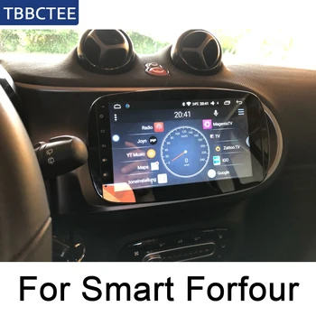 Za Smart Forfour~2019 Avto večpredstavnostna Android Autoradio Avto Radio, GPS predvajalnik, Bluetooth, WiFi Ogledalo povezavo Navi WIFI HD Zaslon