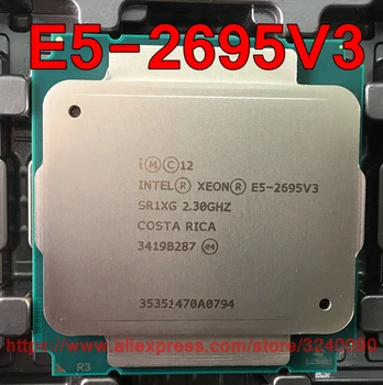 Intel CPU Xeon E5-2695V3 QS različica 2.3 GHz 14-Jedra 35 M; 120W LGA2011-3 E5-2695 V3 procesor E5 2695V3 brezplačna dostava E5 2695 V3