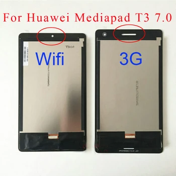 Za Huawei Mediapad T3 7.0 BG2-W09 BG2-U01 BG2-U03 Lcd-zaslon, Zaslon na Dotik, Računalnike zbora Za Huawei T3 7 3G Wifi LCD
