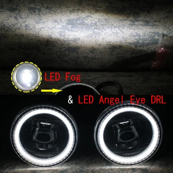 LED meglenke Cut-Line Objektiv za Ford S-Max 2016 2017 Angel Eye DRL Dnevnih Luči Avtomobila Stying Vodja Svetlobe