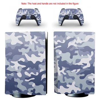 Samolepilni Igralno Konzolo Nalepke Kritje Komplet za Sony Playstation 5 PS5 Digital Edition Krmilnik Odstranljiva Zaščitna Kožo