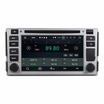 Avto DVD Predvajalnik, GPS Navigacija Za Hyundai SANTA FE 2005 2 DIN RADIO Android 8.0 4 GB RAM-a, IPS Zaslon, Wifi 4G GPS Navi