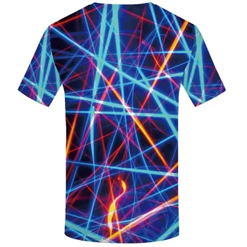 3d Tshirt Psihedelični T-shirt Moški Geometrijske zabavne majice Plamen Anime Obleko Galaxy Prostora za T-shirts 3d Harajuku Shirt Tiskanje