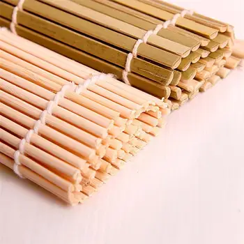 Bambus sušija Komplet Orodja DIY Suši Vozni Podstavki Bambusove Palčke Tkanine Torbica Omako Jedi, Riž Veslo Riž Lopatico