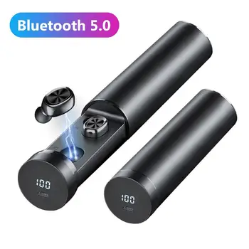 B9 TWS Bluetooth Slušalke 5.0 Brezžični 8D HIFI Šport Slušalke MIKROFON Čepkov Glasbe, Gaming Slušalke Za Xiaomi Huawei Samsung