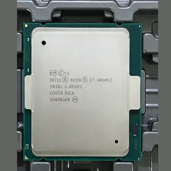 Potegnil Xeon E7-4890 V2 cpu Strežnika 2.8 G 37.5 M 15Core 30 Nit LGA2011 Procesor