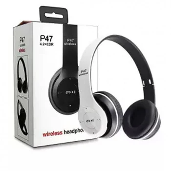 Slušalke P47 Brezžična tehnologija BLUETOOTH 4.2 + EDR Stereo Slušalke ZLOŽLJIVA 5 Barv, da izberejo Svetlobe Brezžični Glasbeni slušalke