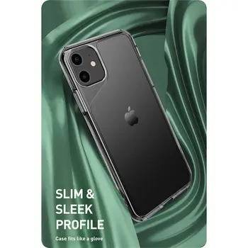 Za iPhone 11 Primeru je 6,1-palčni (2019 Sprostitev) i-Blason Halo Serije Odporno na Praske, Jasno Nazaj Kritje Za iPhone 11 6.1 palčni Primeru
