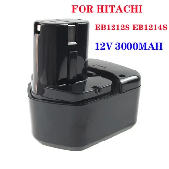 Visoka Kakovost 3000mAh/2000MAH 12V 3.0 Ah/2.0 AH Baterijo za Hitachi EB1214S 12V EB1220BL EB1212S WR12DMR CD4D DH15DV C5D
