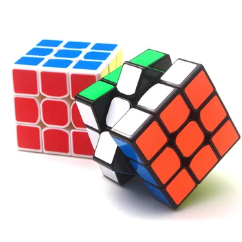 Najnovejši 3x3x3 Šest Barva Strokovno Magic Cube Konkurence Hitrost Uganke Kocke Igrače Za Otroke, Otroci Najboljše Darilo