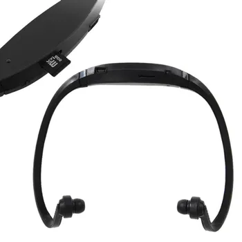 Hi-fi Brezžične Slušalke Modna Prenosni Šport Predvajalnik Glasbe MP3 Micro SD TF Bas Slušalke za Tekače Joggers Pohodniki