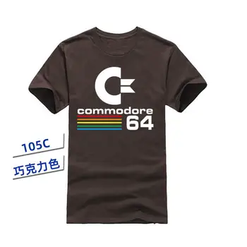 2020 verano Commodore 64 camisetas C64 SID Amiga Retro 8-bitni Ultra Kul diseño camiseta vinilo hombres ropa con manga corta