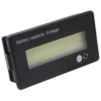 12V 24V 36V 48V Nov LCD Kisline Vodi Litij-Zmogljivost Baterije Indikator Digitalni Voltmeter Napetost Preskuševalnik 10000869_G