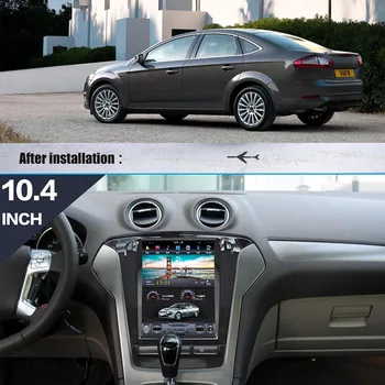 Za Ford Mondeo MK4 Android Radio 2011 - 2013 Avto Multimedijski Predvajalnik autoradio Audio Stereo GPS Navi Vodja Enote Kasetni Diktafon