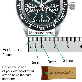 19 mm, 20 mm, 22 mm napa usnje Trak za Tag Heuer Watch Carrera Monako Razredi Watch Pasu Usnje Zapestnico ročno uro Trak Črno Rjava