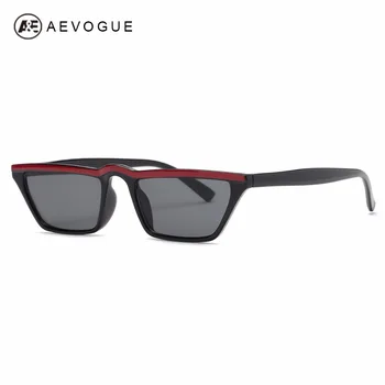 AEVOGUE sončna Očala Moških Retro Linije Dekoracijo Pravokotnik sončna Očala Moda Punk Stil ploski Objektiv blagovno Znamko Design UV400 AE0579