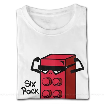 6XL Six Pack Mail Box Majica za Moške Punk Rock Kratek Rokav Krog Vratu Seksi Moške Srajce iz leta 1980, ki je Merch