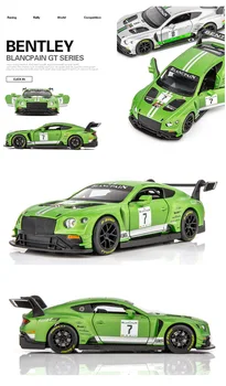 1:32 Die Litega Modeli Avtomobilov, Elektronskih modelov avtomobilov Zlitine Vozila gld3 Coche Igrače za Otroke GT3 Rally dirkalnika